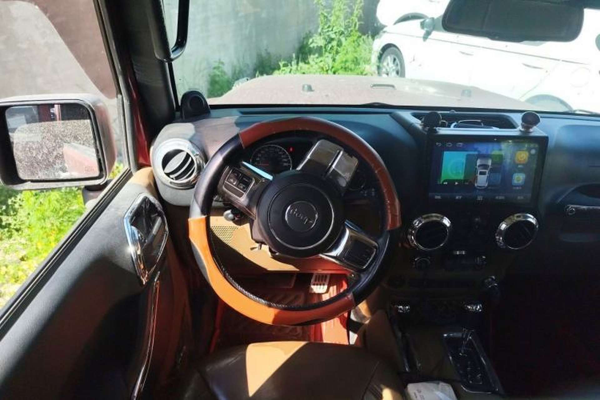 Used Jeep Wrangler 2013 3.6L Sahara Four-Door Edition Steering Wheel