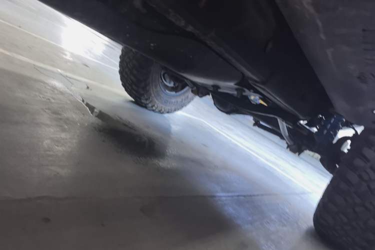 Used Jeep Wrangler 2013 3.6L Sahara two-door model Chassis Rear Right
