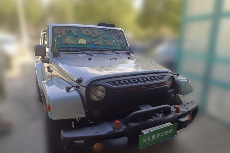 Used Jeep Wrangler 2013 3.6L Sahara two-door model Front Right 45 Deg