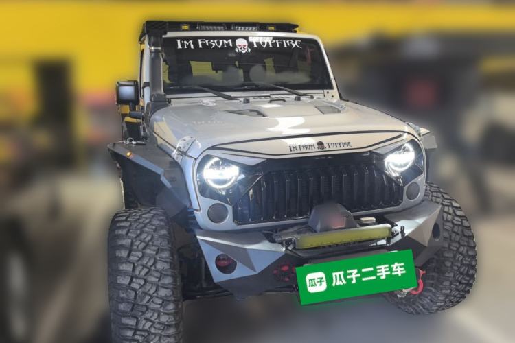 Used Jeep Wrangler 2013 3.6L Sahara two-door model Front