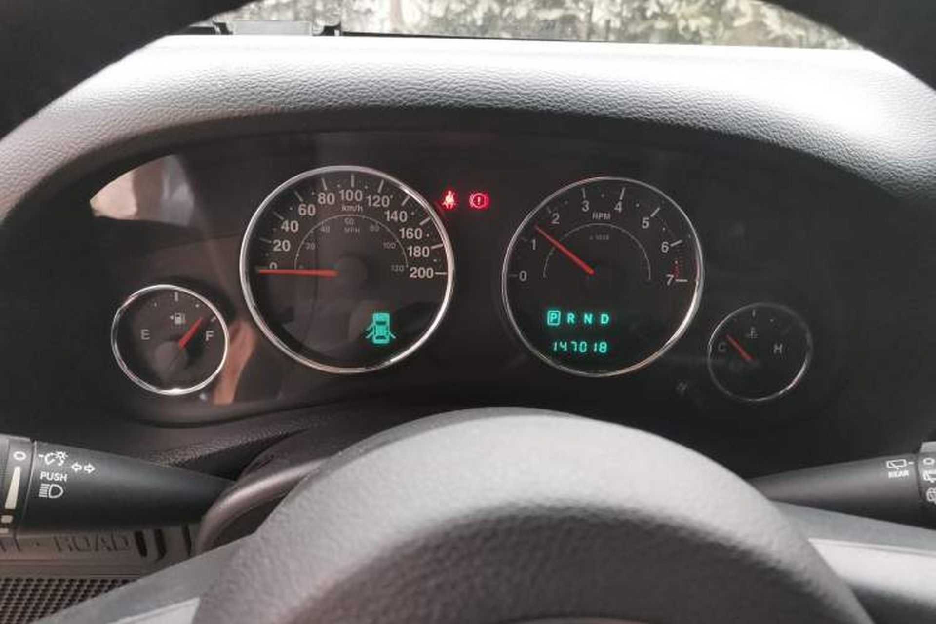 Used Jeep Wrangler 2013 3.6L Sahara Four-Door Edition Instrument Cluster