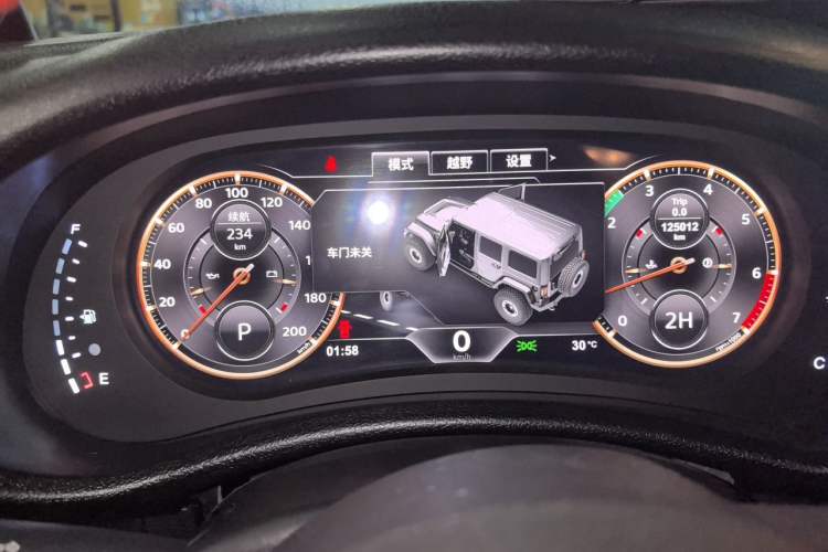 Used Jeep Wrangler 2013 3.6L Sahara two-door model Instrument Cluster