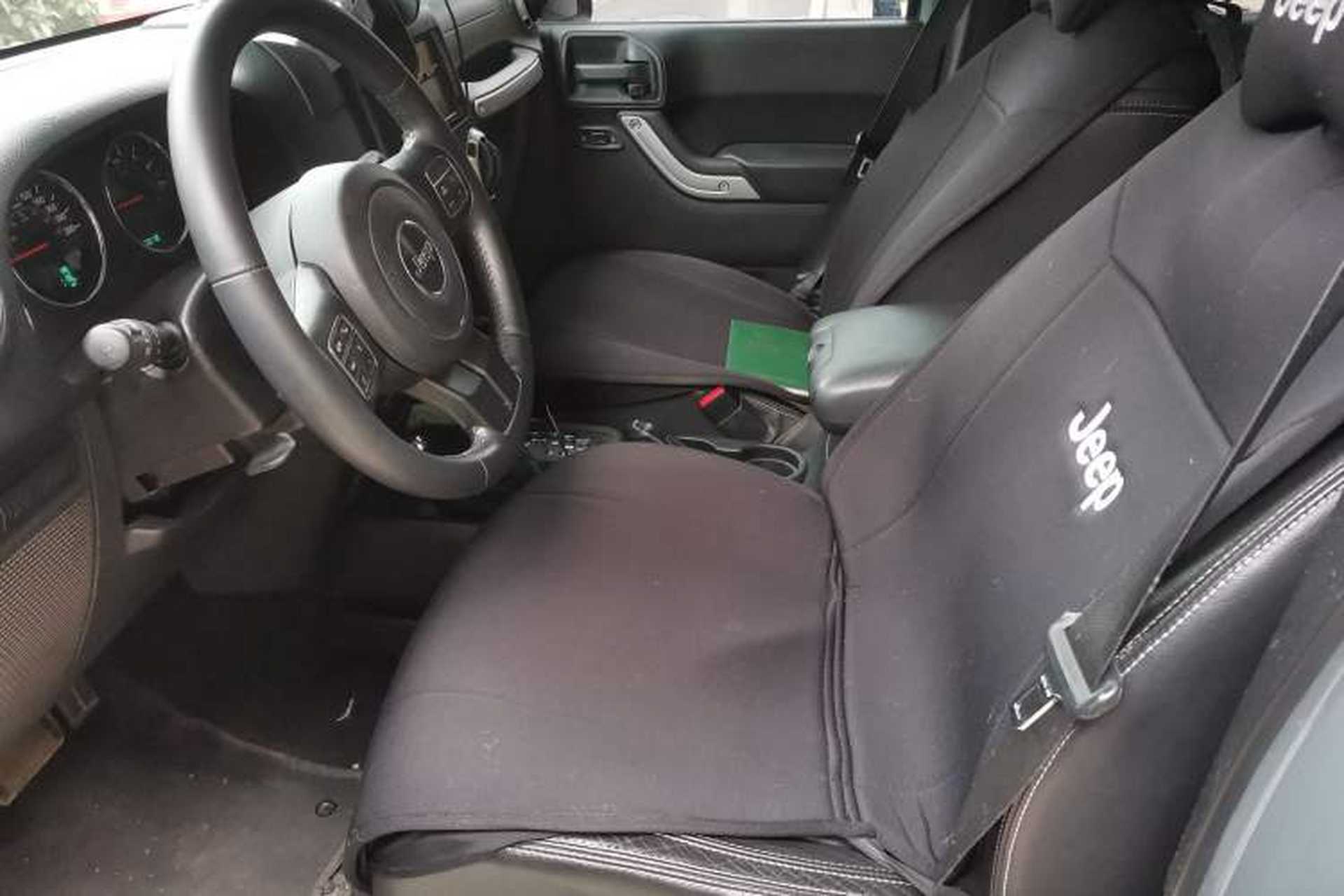 Used Jeep Wrangler 2013 3.6L Sahara Four-Door Edition Left Front Seat
