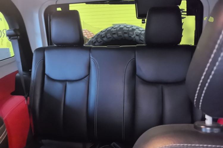 Used Jeep Wrangler 2013 3.6L Sahara two-door model Left Rear Seat
