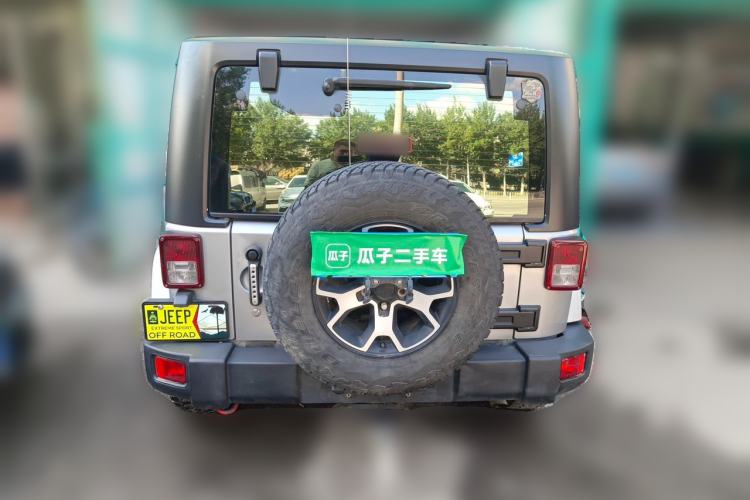 Used Jeep Wrangler 2013 3.6L Sahara two-door model Rear