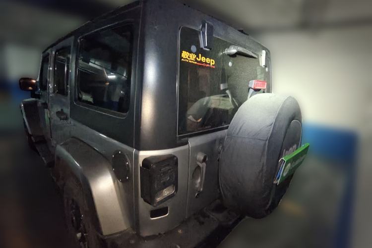 Used Jeep Wrangler 2013 3.6L Sahara Four-Door Edition Rear Left 45 Deg