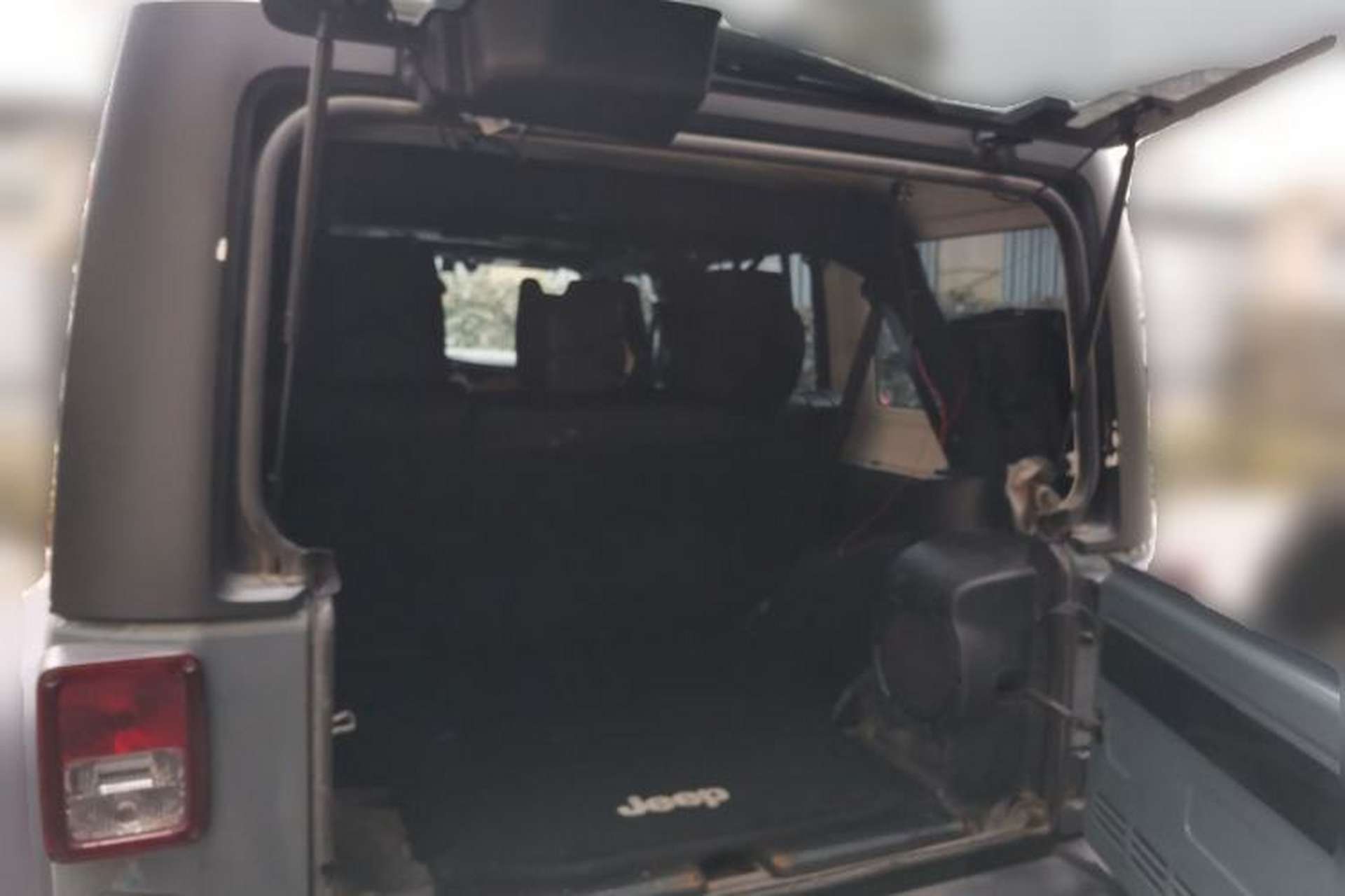 Used Jeep Wrangler 2013 3.6L Sahara Four-Door Edition Trunk