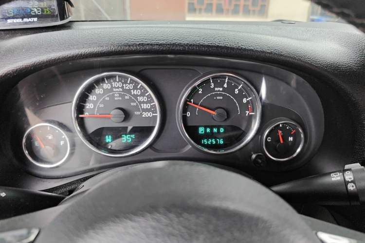 Used Jeep Wrangler 2013 3.6L Sahara Four-Door Edition Instrument Cluster