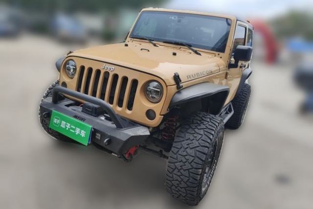 Used Jeep Wrangler 2013 3.6L Rubicon two-door version