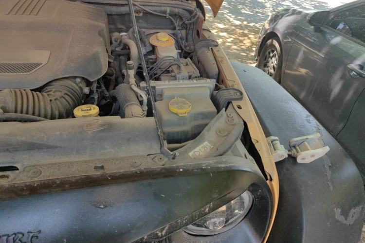 Used Jeep Wrangler 2013 3.6L Rubicon two-door version Engine Bay Left
