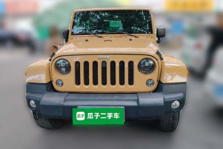 Used Jeep Wrangler 2013 3.6L Sahara two-door model Front