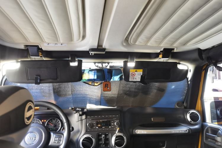 Used Jeep Wrangler 2013 3.6L Sahara Four-Door Edition Headliner