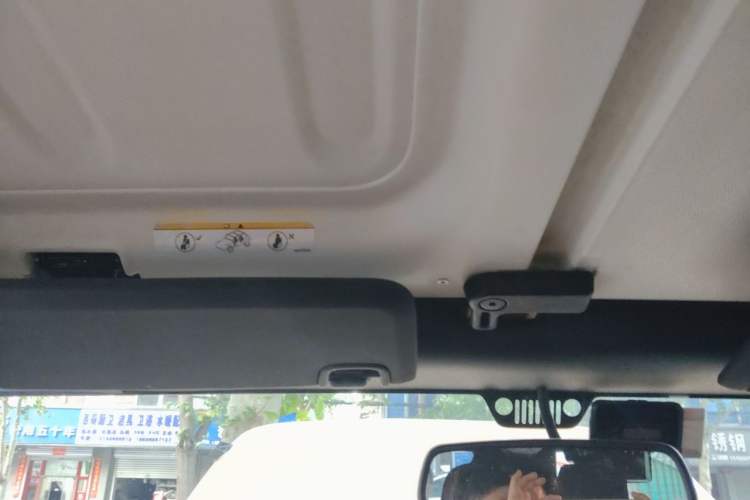 Used Jeep Wrangler 2013 3.6L Sahara two-door model Headliner