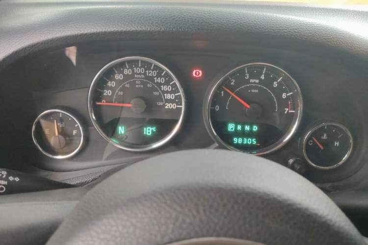 Used Jeep Wrangler 2013 3.6L Sahara two-door model Instrument Cluster