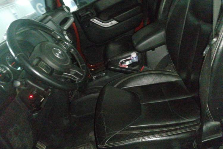 Used Jeep Wrangler 2013 3.6L Sahara two-door model Left Front Seat