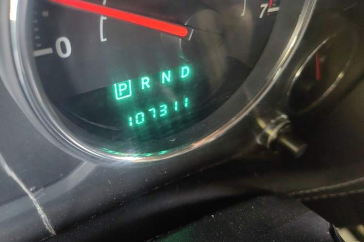 Used Jeep Wrangler 2013 3.6L Rubicon two-door version Odometer Close Up