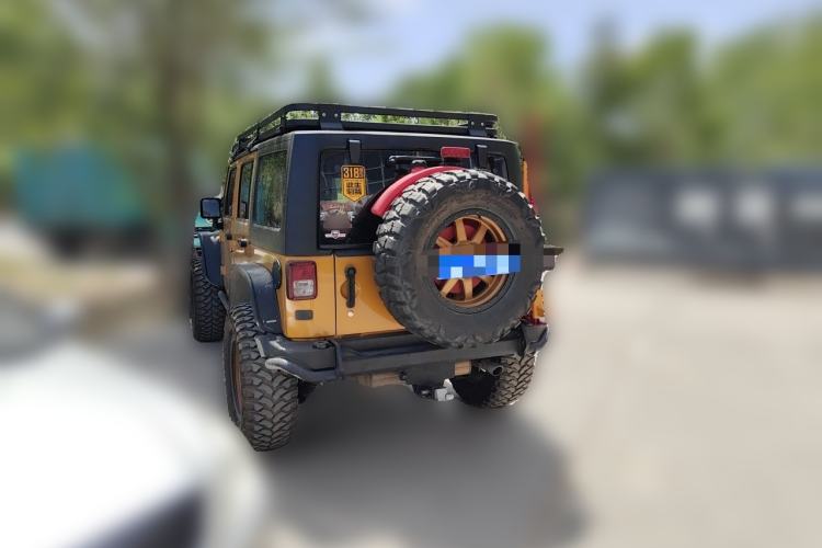 Used Jeep Wrangler 2013 3.6L Four-Door 10th Anniversary Edition Rear Left 45 Deg