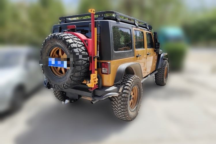 Used Jeep Wrangler 2013 3.6L Four-Door 10th Anniversary Edition Rear Right 45 Deg