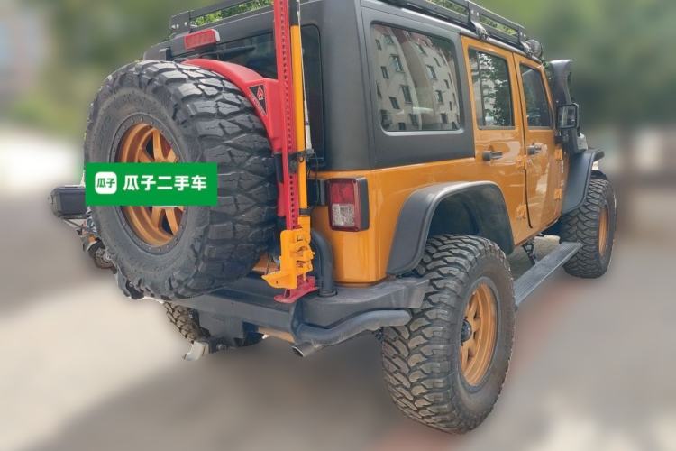 Used Jeep Wrangler 2013 3.6L Sahara Four-Door Edition Rear Right 45 Deg