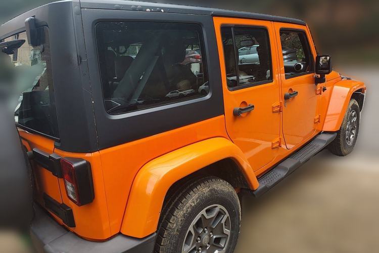 Used Jeep Wrangler 2013 3.6L Sahara Four-Door Edition Rear Right 45 Deg