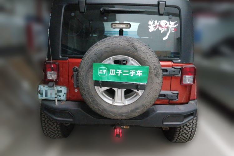 Used Jeep Wrangler 2013 3.6L Sahara two-door model Rear