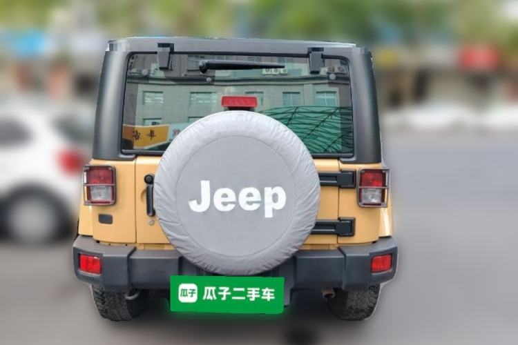 Used Jeep Wrangler 2013 3.6L Sahara two-door model Rear