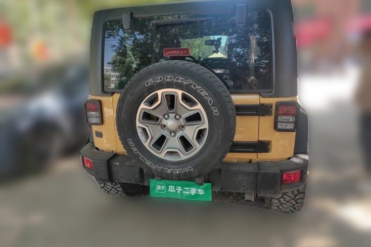 Used Jeep Wrangler 2013 3.6L Rubicon two-door version Rear