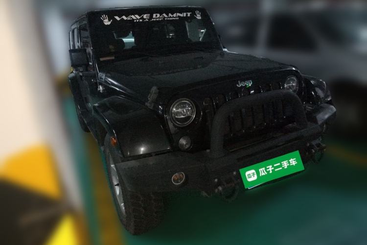 Used Jeep Wrangler 2014 3.0L Sahara Four-Door Edition Front Right 45 Deg
