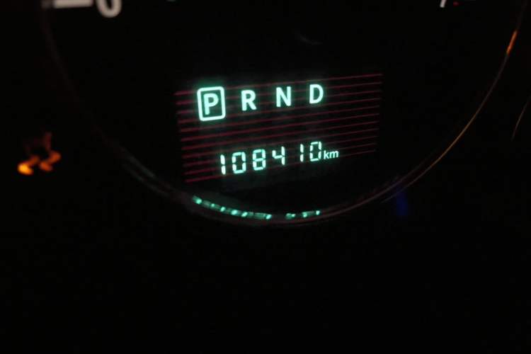Used Jeep Wrangler 2014 3.0L Sahara Four-Door Edition Odometer Close Up