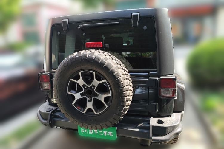 Used Jeep Wrangler 2014 2.8TD Sahara Four-Door Edition Rear