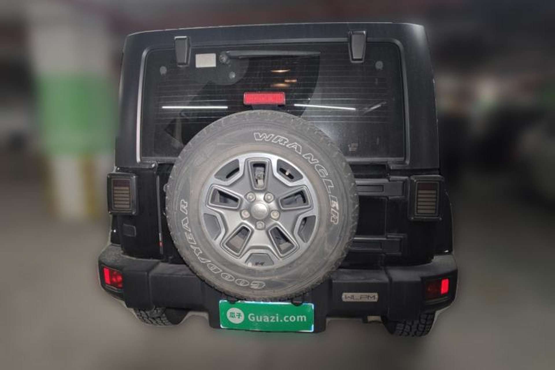 Used Jeep Wrangler 2014 3.0L Sahara Four-Door Edition Rear