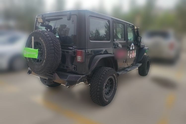 Used Jeep Wrangler 2014 3.0L Sahara Four-Door Edition Rear Right 45 Deg