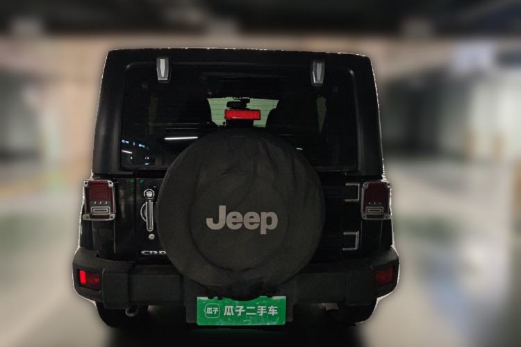 Used Jeep Wrangler 2014 2.8TD Sahara Four-Door Edition Rear