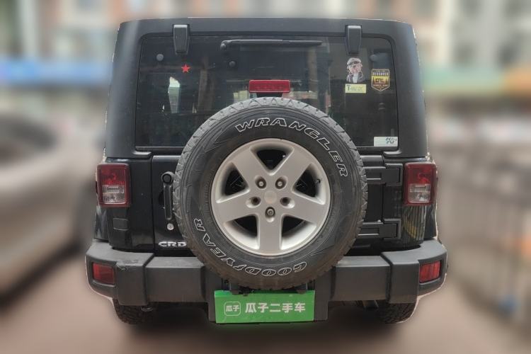 Used Jeep Wrangler 2014 2.8TD Sahara Four-Door Edition Rear
