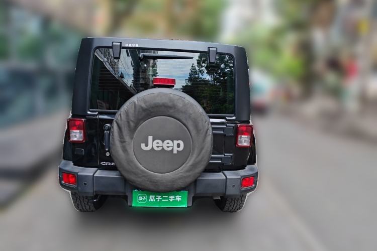 Used Jeep Wrangler 2014 2.8TD Sahara Four-Door Edition Rear