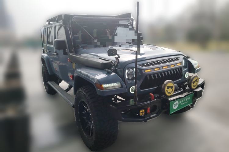 Used Jeep Wrangler 2014 3.0L Sahara Four-Door Edition Front Right 45 Deg
