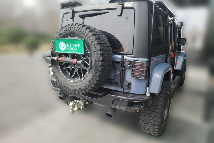 Used Jeep Wrangler 2014 3.0L Sahara Four-Door Edition Rear Right 45 Deg