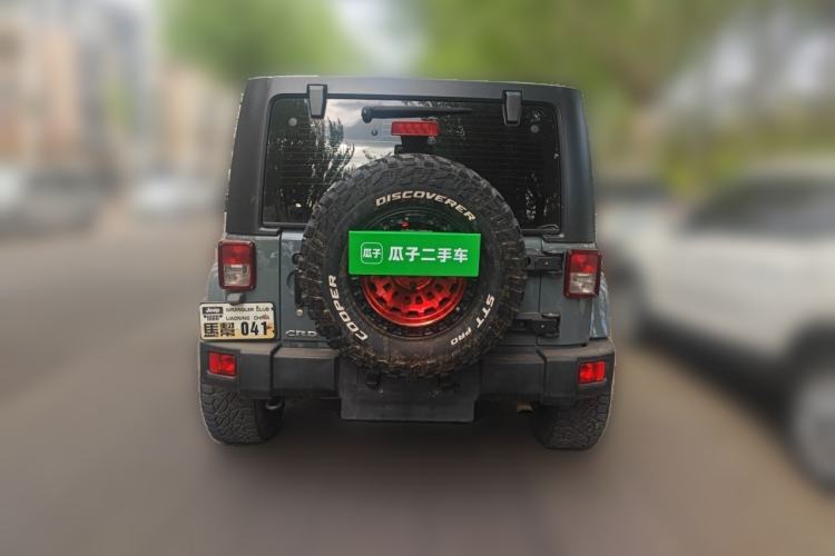 Used Jeep Wrangler 2014 2.8TD Sahara Four-Door Edition Rear