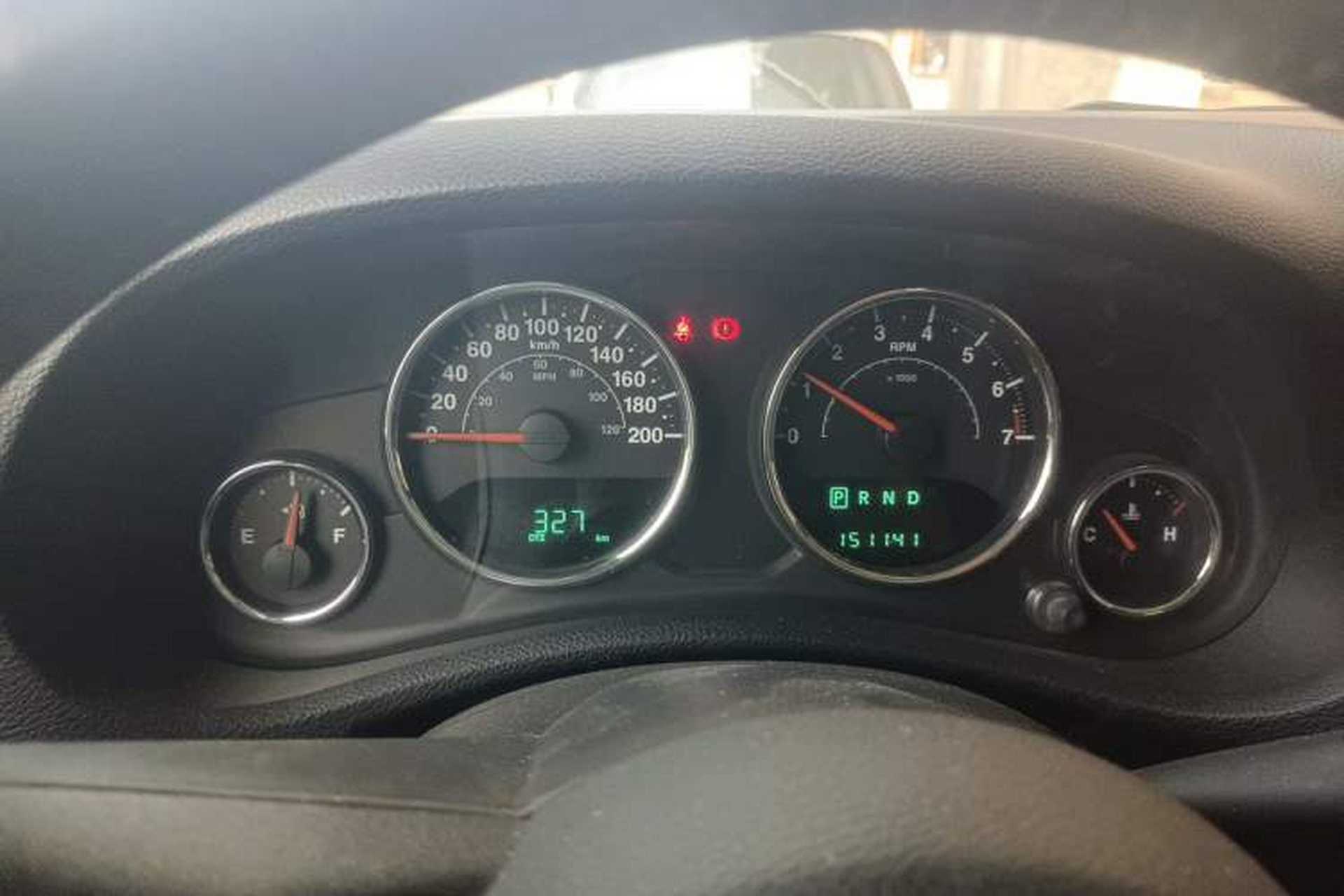 Used Jeep Wrangler 2014 3.0L Sahara Four-Door Edition Instrument Cluster