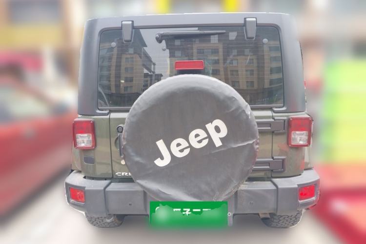 Used Jeep Wrangler 2014 2.8TD Sahara Four-Door Edition Rear