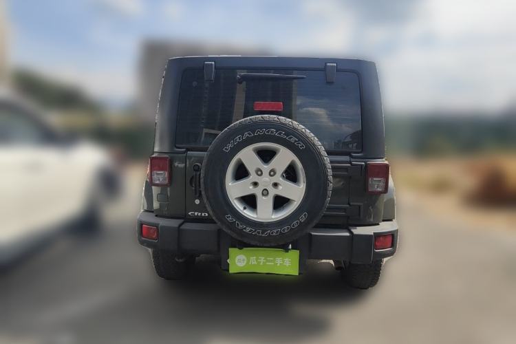 Used Jeep Wrangler 2014 2.8TD Sahara Four-Door Edition Rear
