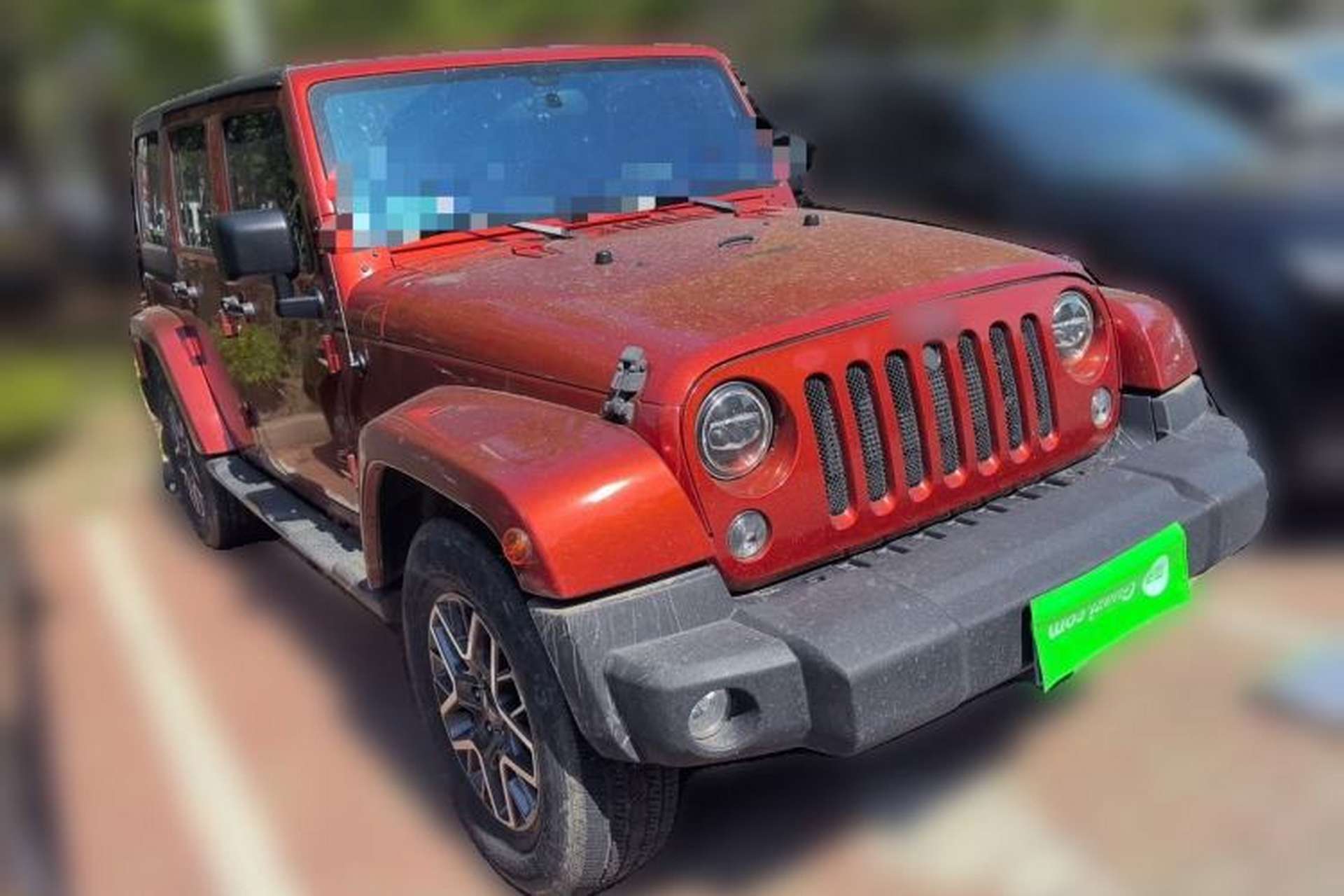 Used Jeep Wrangler 2014 3.0L Sahara Four-Door Edition Front Right 45 Deg