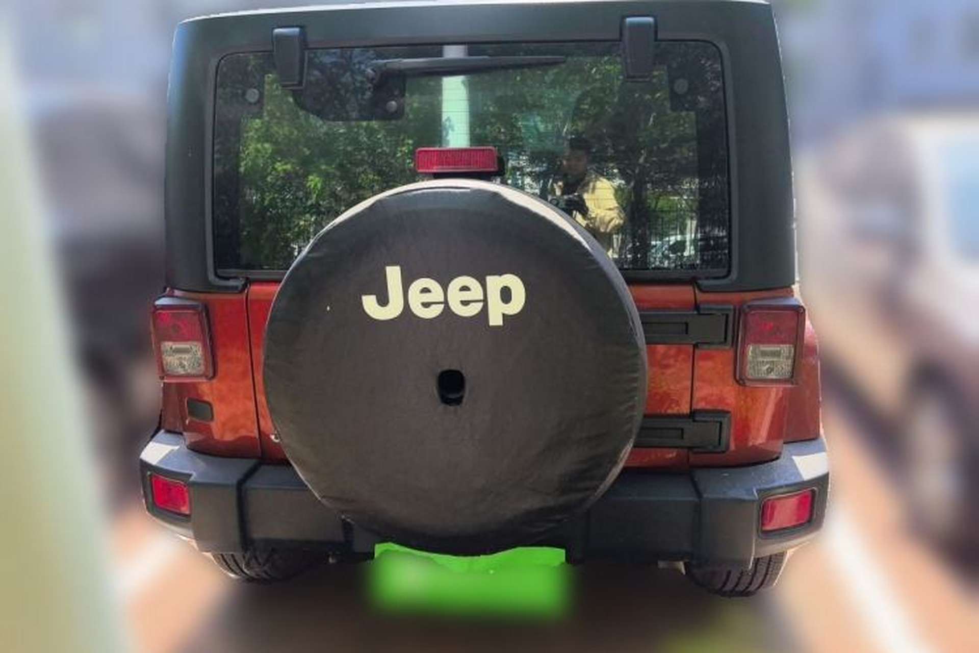 Used Jeep Wrangler 2014 3.0L Sahara Four-Door Edition Rear