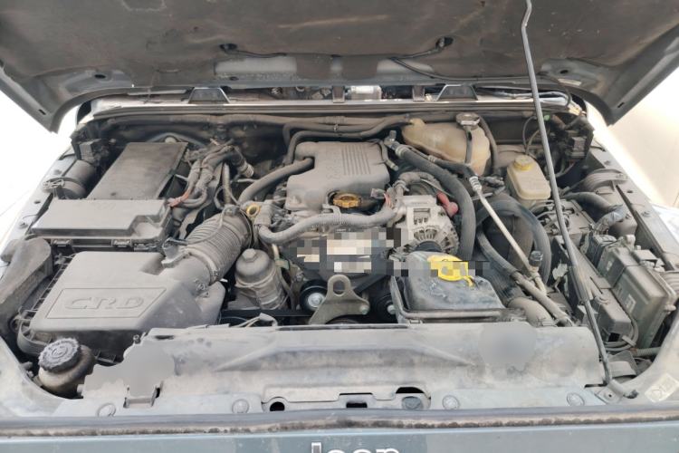 Used Jeep Wrangler 2014 2.8TD Four-Door Sahara Edition Engine Bay