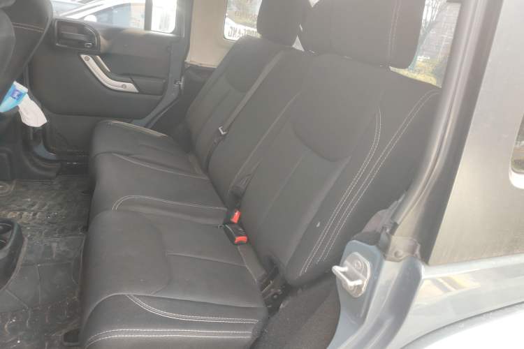 Used Jeep Wrangler 2014 2.8TD Four-Door Sahara Edition Left Rear Seat