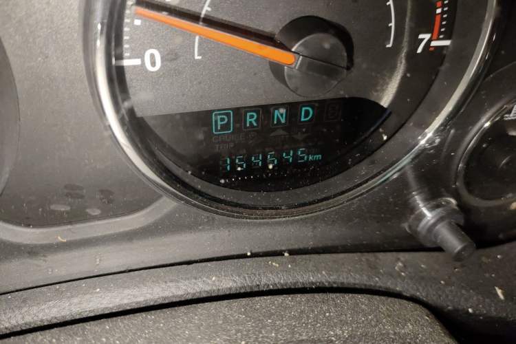 Used Jeep Wrangler 2014 3.0L Sahara Four-Door Edition Odometer Close Up