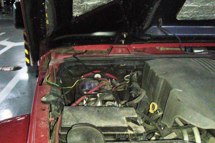 Used Jeep Wrangler 2014 3.0L Sahara Four-Door Edition Engine Bay Right