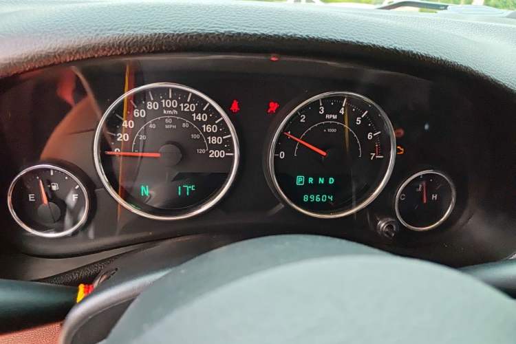 Used Jeep Wrangler 2014 3.0L Sahara Four-Door Edition Instrument Cluster