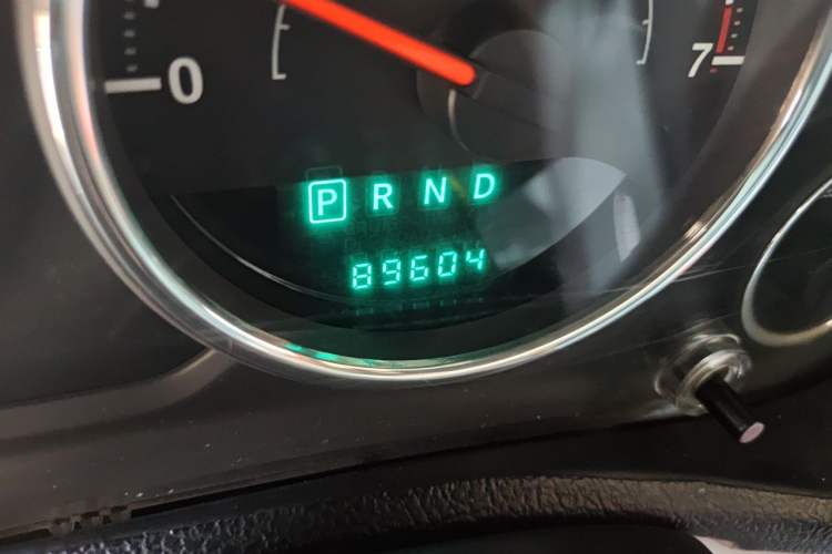 Used Jeep Wrangler 2014 3.0L Sahara Four-Door Edition Odometer Close Up