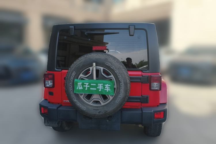Used Jeep Wrangler 2014 2.8TD Sahara Four-Door Edition Rear
